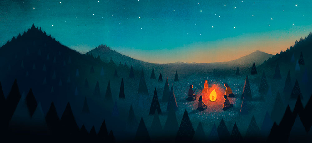Campfire people 